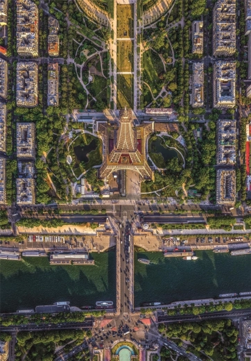 1500-piece Eiffel Tower Puzzle - Clementoni