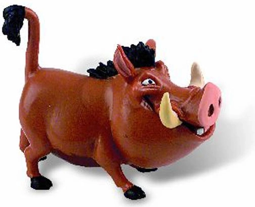 Bullylandi Pumbaa figuur (Lõvikuningas)