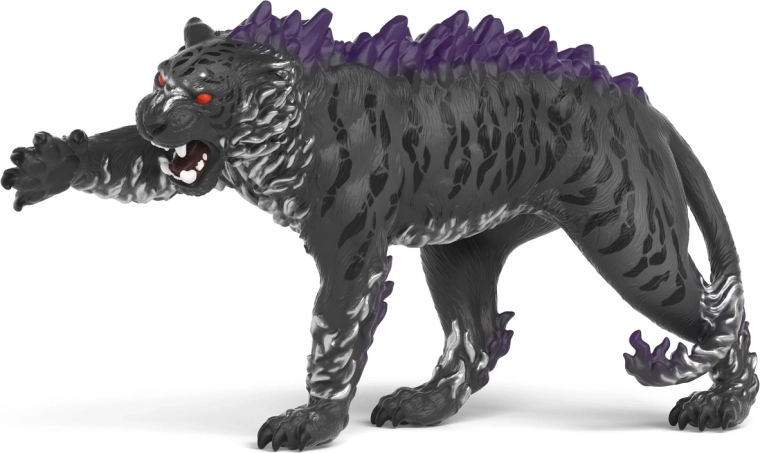 Detailed shadow tiger figure