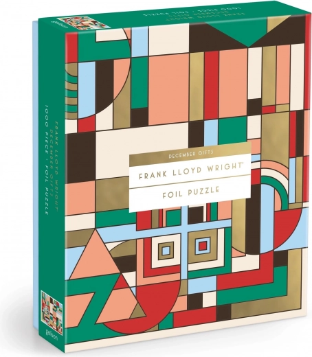 Galisoni metalikpuzzle FRANK LLOYD WRIGHT – Detsembri kingitused, 1000 tükki