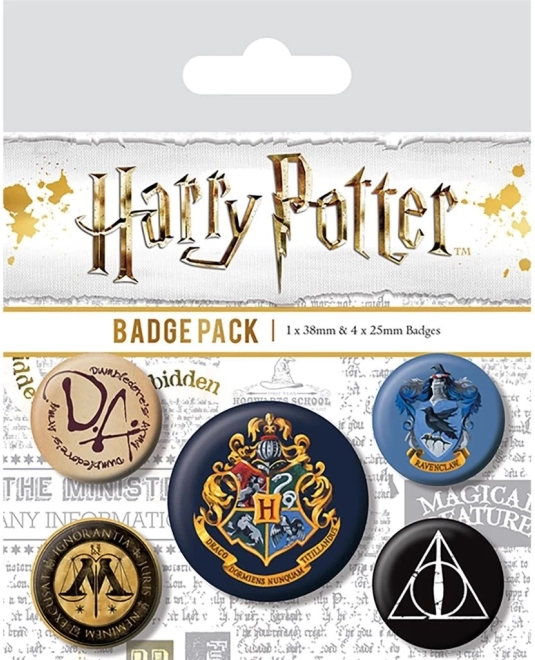 Harry Potteri Sigatüüka märkide komplekt