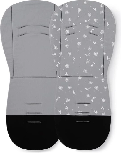 Petite & Mars stroller liner Foamy grey dragonfly