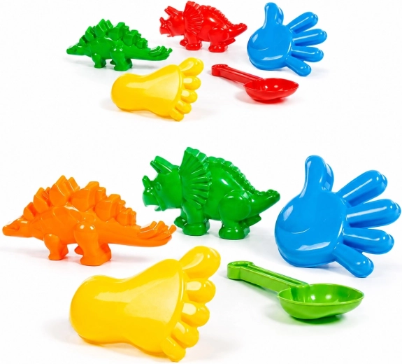 Children’s dinosaur sand set – 5 pieces
