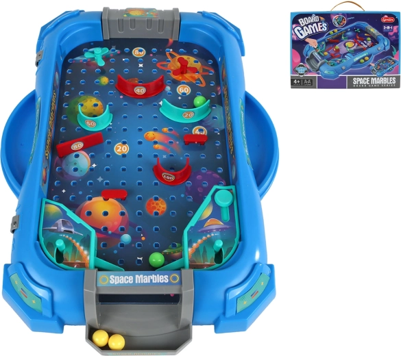 Tabletop Pinball Space – travel mechanical game for kids and adults