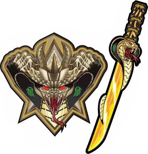 Samurai Kobra vahtmõõk ja -kilp