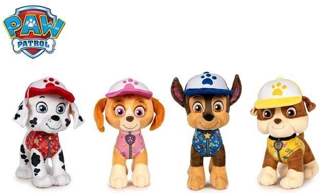 Pehme mängufiguur Paw Patrol Marshall suvekollektsioon 27 cm – 1 tk