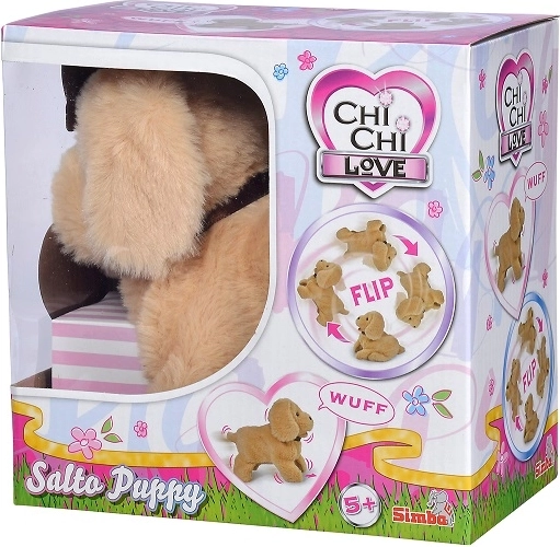Interaktiivne plüüskoerake Chi Chi Love Salto Puppy 20 cm