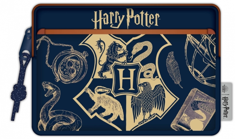 Large HARRY POTTER Case Navy & Gold