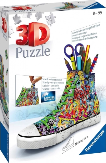 3D Puzzle Sneaker Graffiti 112 Pieces – RAVENSBURGER