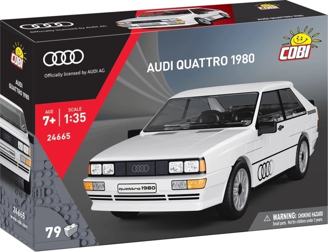 Cobi Audi Quattro 1980 1:35 (79 osa)