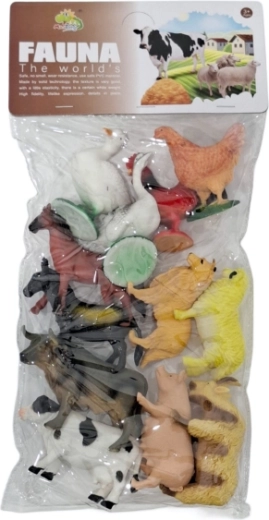 Taluloomade figuurid – 12 tk komplekt