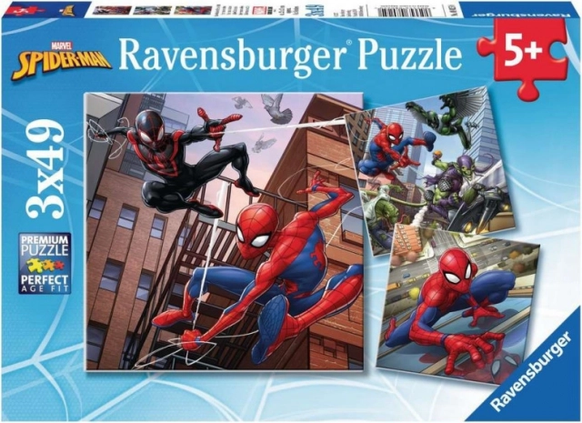 Ravensburgeri pusle Spider-Man 3x49 tükki