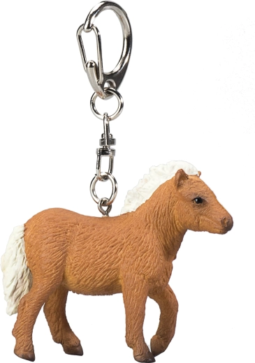 Shetland Pony Foal Keychain