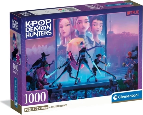 Pusle 1000 tükki K‑Pop Demon Hunters