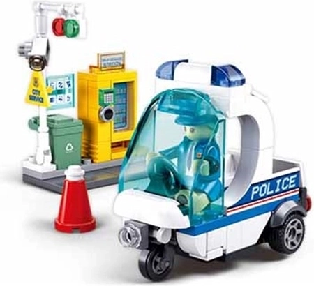 Police Patrol on Sluban Tricycle