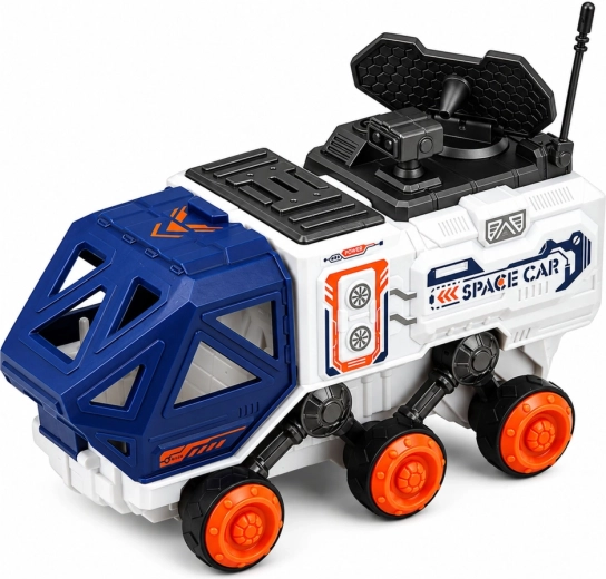 Space Car research rover on wheels