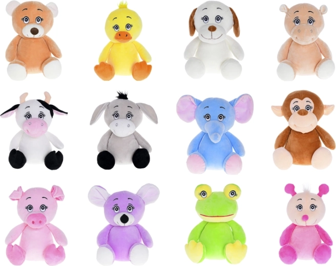 Plush Cow 25 cm – soft sitting toy for children from birth