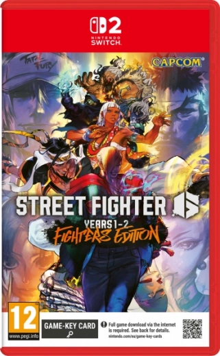 Street Fighter 6 Fighters Edition Year 1–2 (Nintendo Switch 2) – digitaalne Game‑Key Card