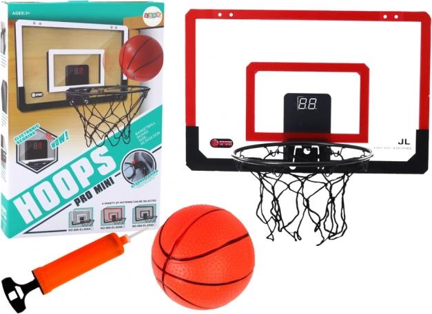 Home Basketball Hoop with Electronic Counter and Sounds