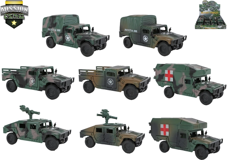Maastikusõiduk Mission Control hoorattaga 13–15 cm (8 tk)