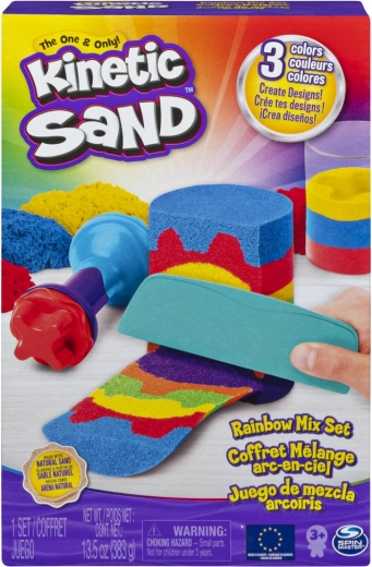 Kinetic Sand – vikerkaaretööriistade komplekt
