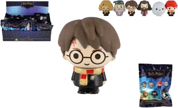Harry Potter 3D rubber figures in a bag – surprise