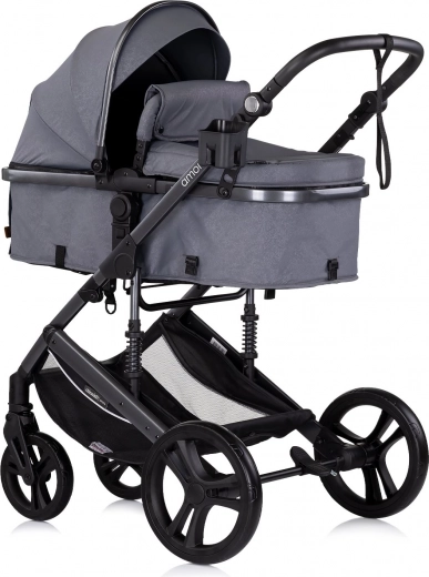 Kombineeritud jalutuskäru Amore 2-ühes, värv Cloud Grey