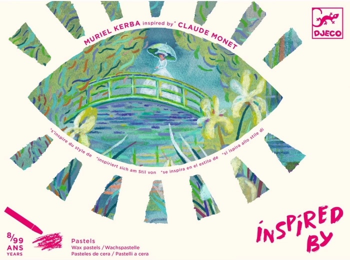 DJECO Monet’st inspireeritud kunstikomplekt