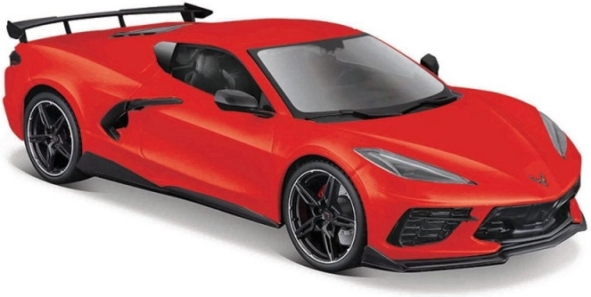 Maisto Chevrolet Corvette Stingray Coupé 2020 – metallist mudel 1:24, punane