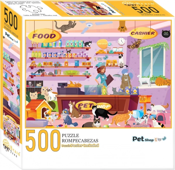 Pusle Lemmikloomapood 500 tükki