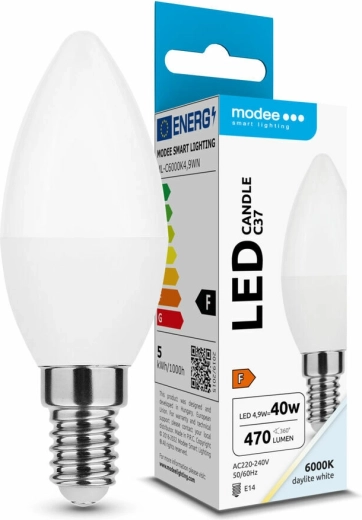 LED-küünlakujuline lamp E14 4,9 W 470 lm külmvalge
