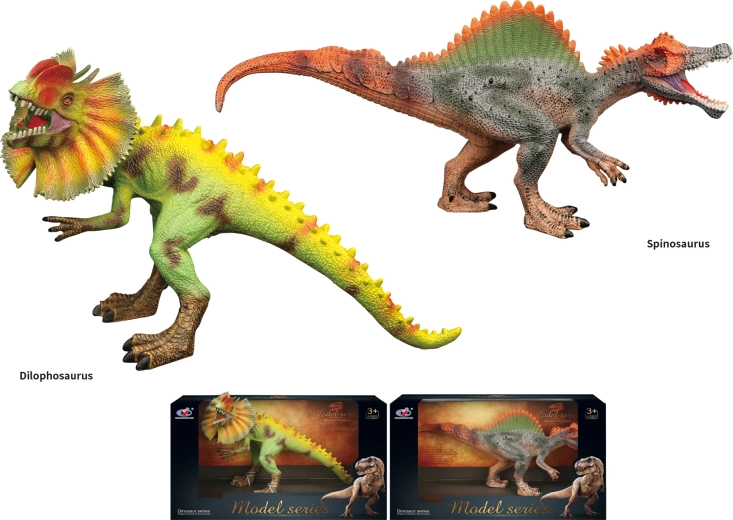 Dinosauruste maailm – dinosauruste figuuride komplekt, 2 liiki