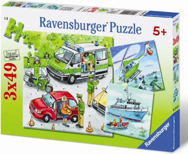 Pusle Politsei tegutseb 3×49 tükki RAVENSBURGER