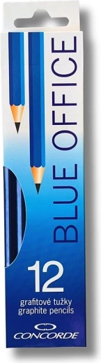 Grafiitpliiatsid CONCORDE Blue Office 2B, 12 tk