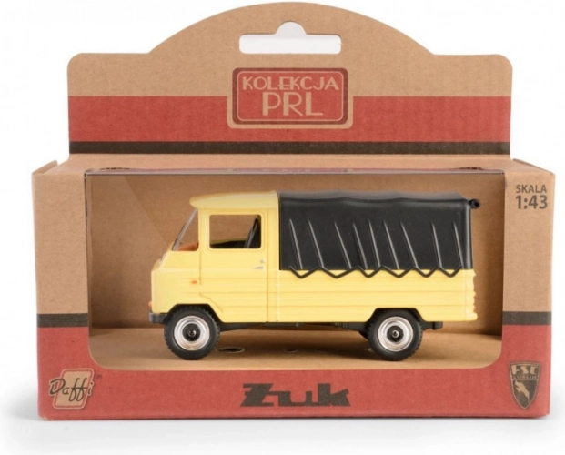 FSC Żuk kollane metallmudel 1:43