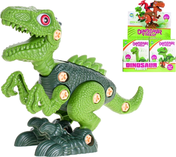 Kruvitav dinosaurus - 1 tk