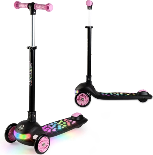 Quick folding and height-adjustable handlebars