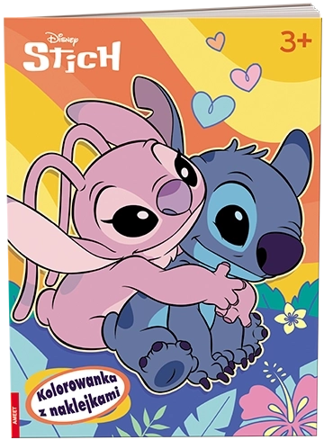 Disney Stitch – värviraamat kleepsudega