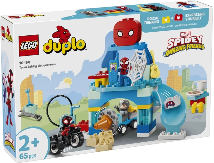 LEGO DUPLO Marveli Spidey meeskonna peidupaik