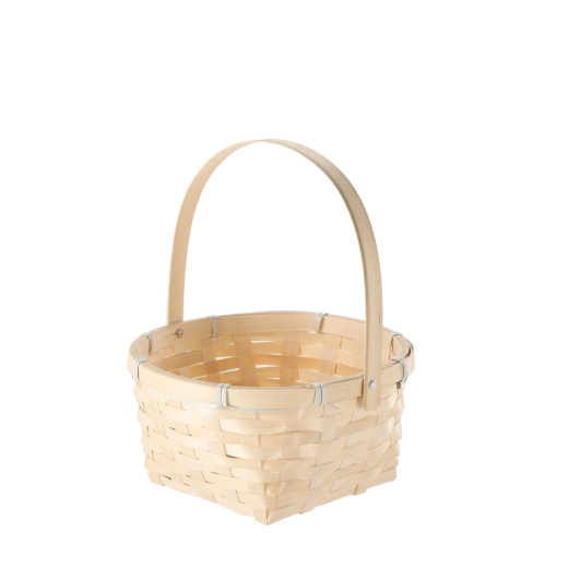 Lightweight yet sturdy basket in pastel colors