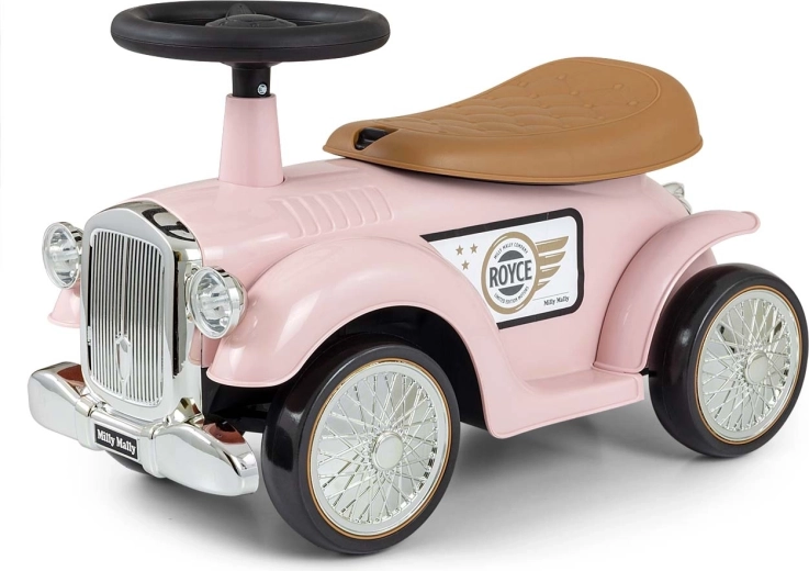 Milly Mally retro ride-on toy Royce pink