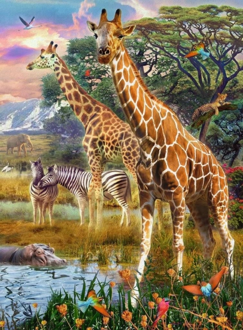 RAVENSBURGER savanni pusle XXL – 150 tükki