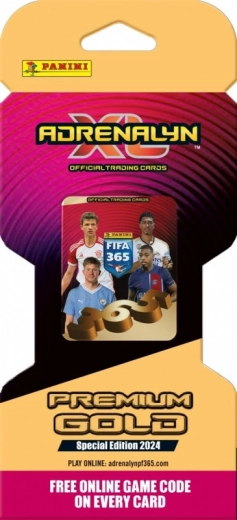 PANINI FIFA 365 Adrenalyn XL 2024 Blister Gold kaardid