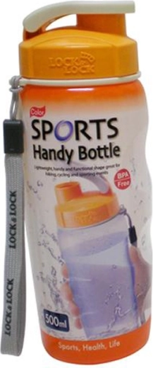 Plastist joogipudel 500 ml oranž
