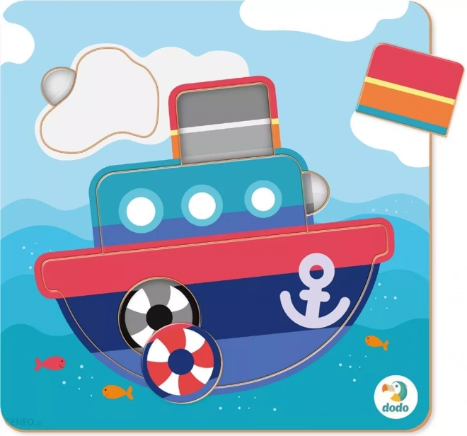 Laste pusle aurulaev DODO