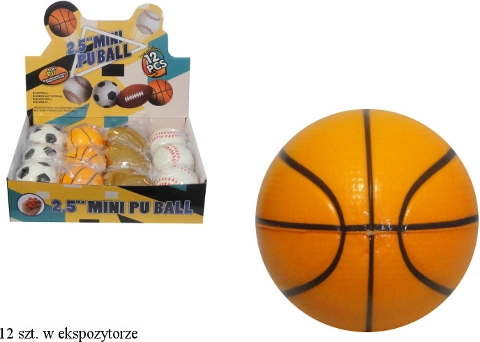 Soft Anti-Stress Ball – Sports Motifs
