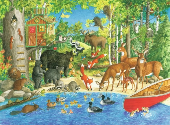 Ravensburger pusle Metsasõbrad XXL 200 tükki