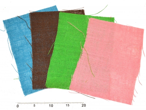 Kangast dekoratsioonid A4 – komplekt 10 tk