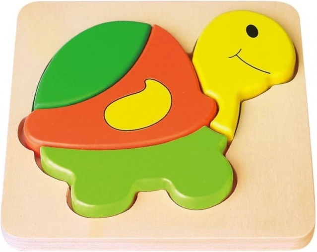 BABU Wooden Puzzle Little Turtle 4 Pieces