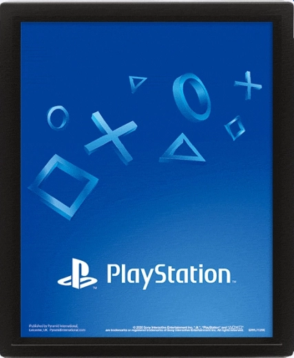 3D Lenticular Poster PlayStation